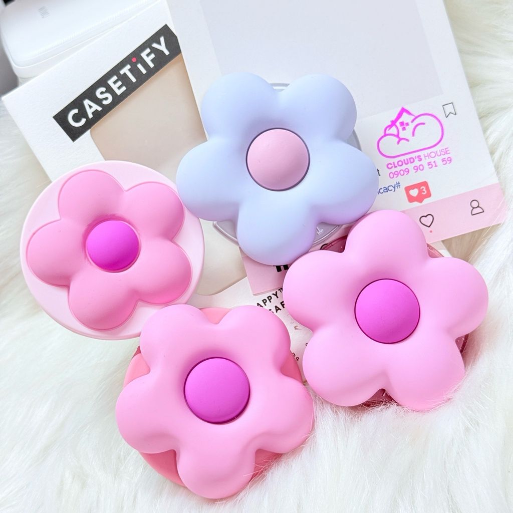 POPSOCKET Magsafe Nam Châm Hít CaseTify BÔNG HOA đê Chữ C