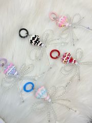 Móc khóa nơ Bling Bling