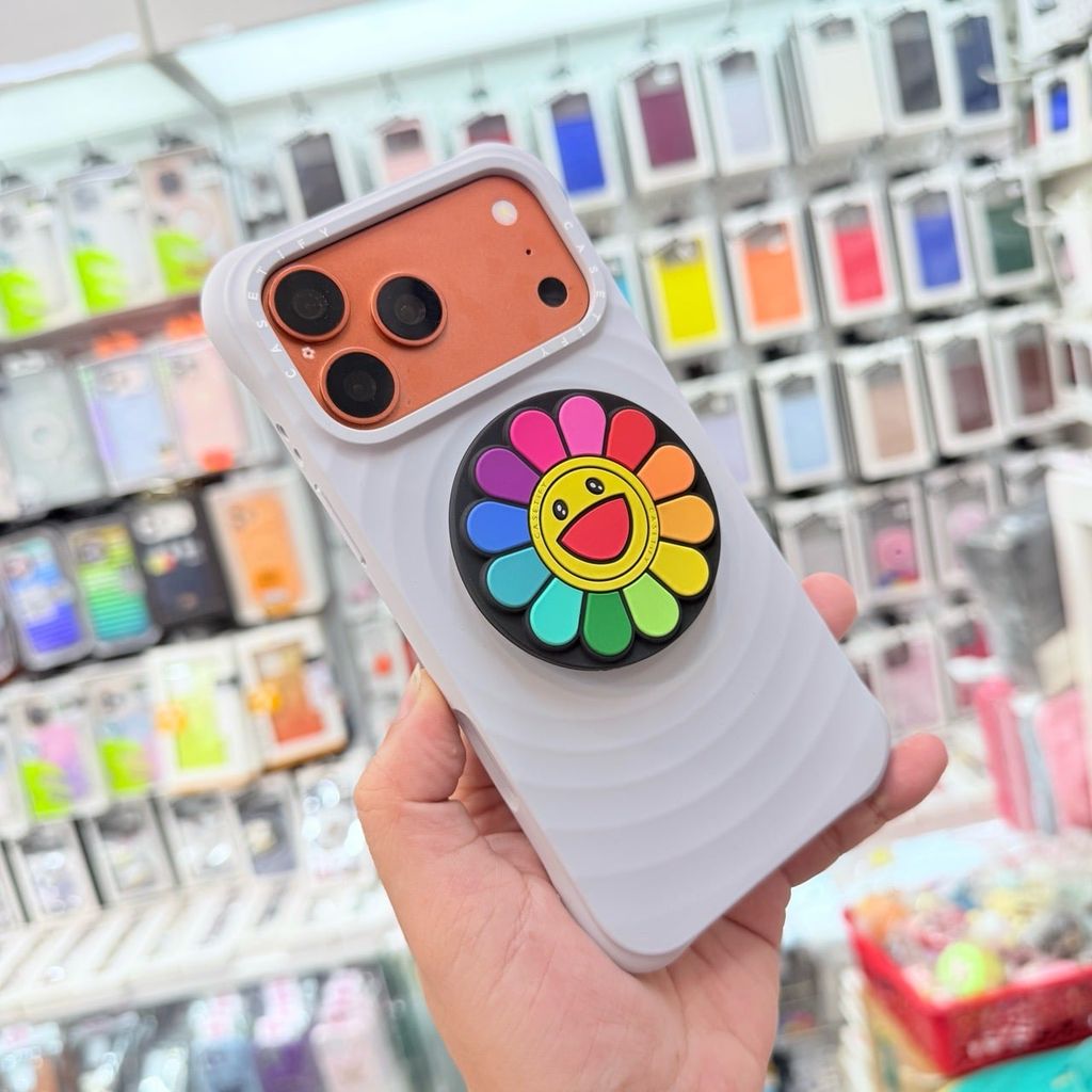 Case Ốp Điện thoại iPhone Casetify Ripple Case - Màu Xám Titan Magsafe Basic iPhone 17/16/15Pro/Promax