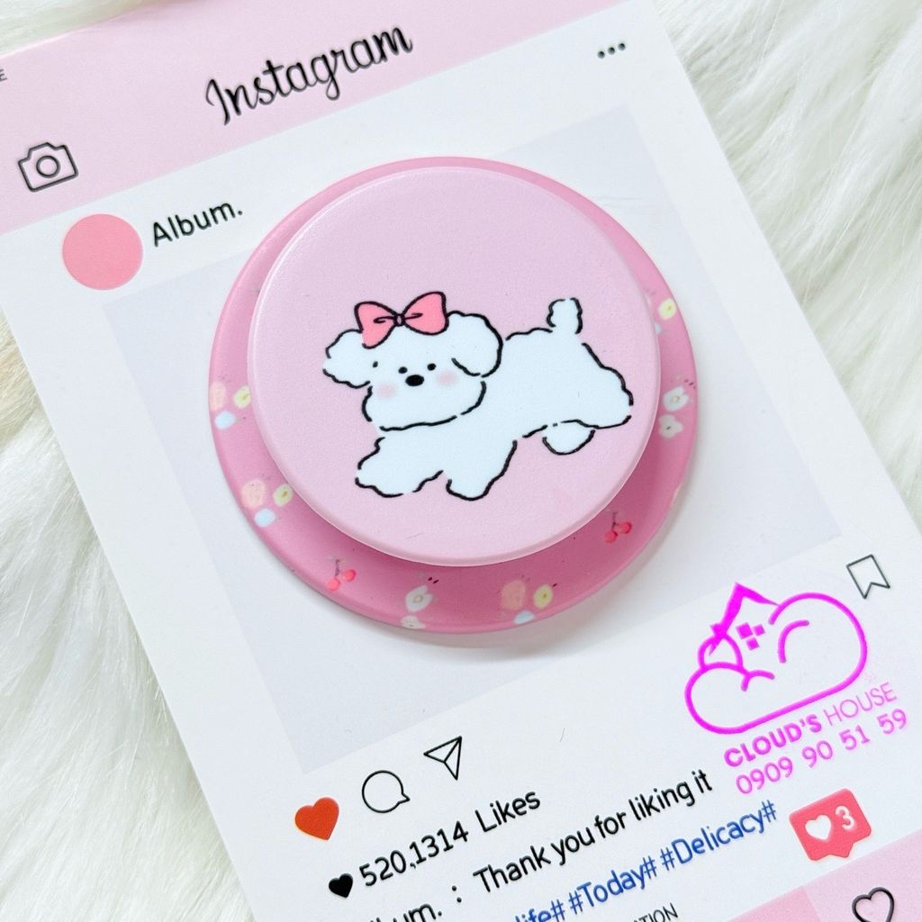 POPSOCKET Magsafe Nam Châm Hít CHÓ - MÈO Kute