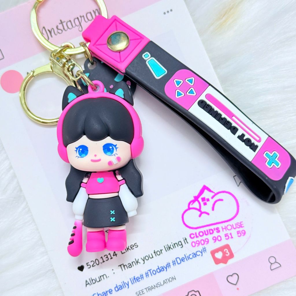 Móc Khóa Các Cô Gái Phép Thuật