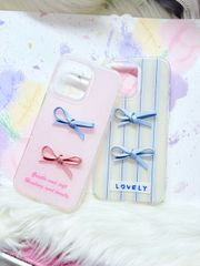 Case Ốp điện thoại iPhone Nơ Hồng nổi iPhone 12/13/14/15/16/Pro/Promax