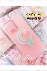 Case Ốp điện thoại iPhone Magsafe Trơn 2 Lớp Basic màu Cam Hồng iPhone 13/14/15/16/Pro/Promax