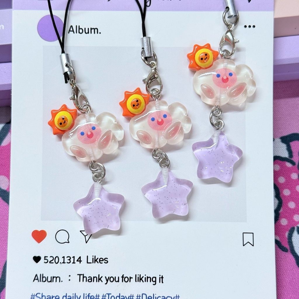 Móc treo điện thoại mini cute dễ thương nhiều mẫu