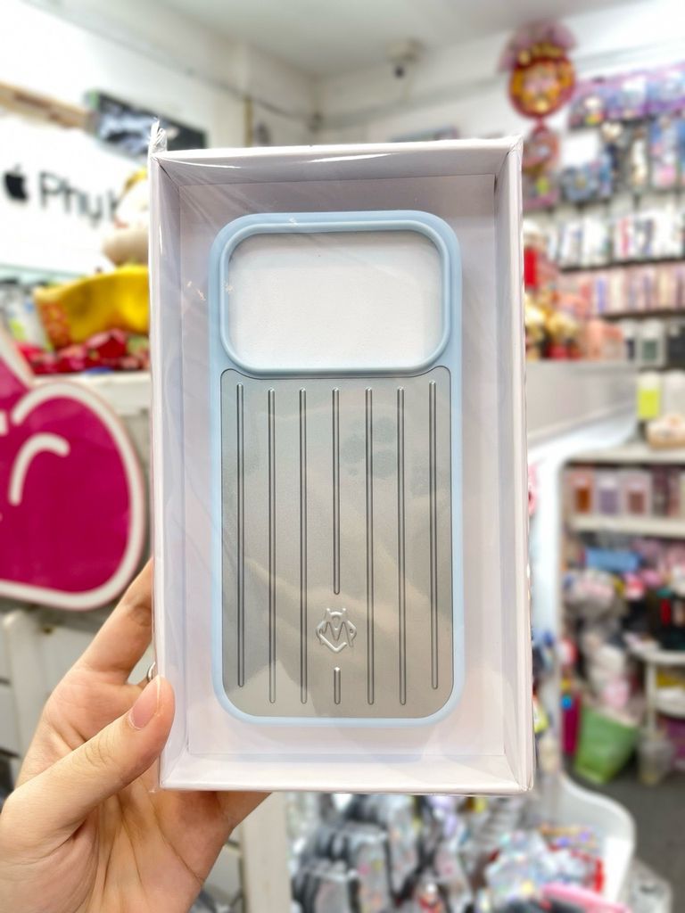 Case Ốp điện thoại iPhone Vân Vali RIMOWA Nhiều Màu Dòng iPhone 17Pro