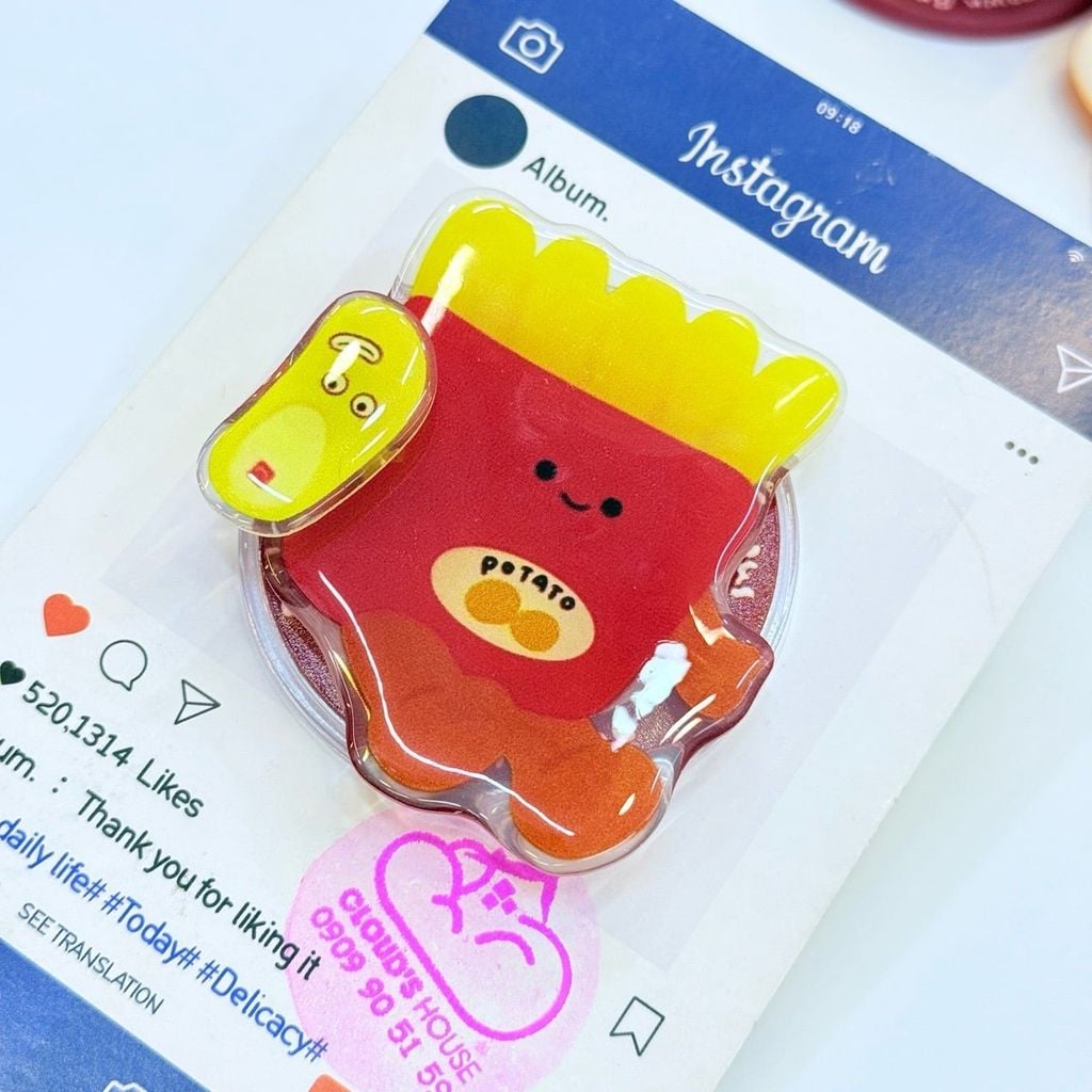 POPSOCKET Magsafe Nam Châm Hít Mẫu Đồ Ăn