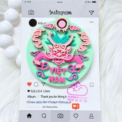 CNHN- Nam Châm Hít/ Dán Tủ Lạnh Quà Lưu Niệm Việt Nam Fridge Magnet - Refrigerator Magnet
