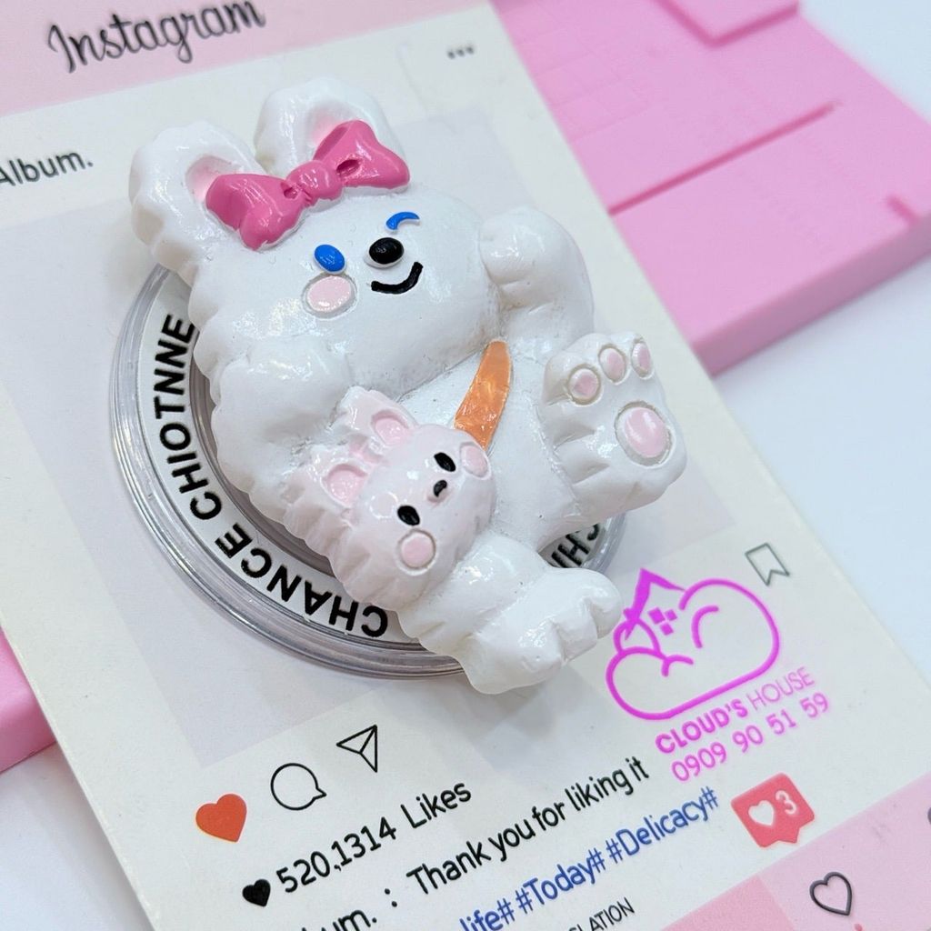 POPSOCKET Magsafe Nam Châm Hít Mẫu Miffy Rabbit - Thỏ