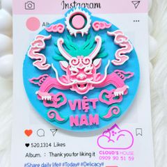 CNHN- Nam Châm Hít/ Dán Tủ Lạnh Quà Lưu Niệm Việt Nam Fridge Magnet - Refrigerator Magnet