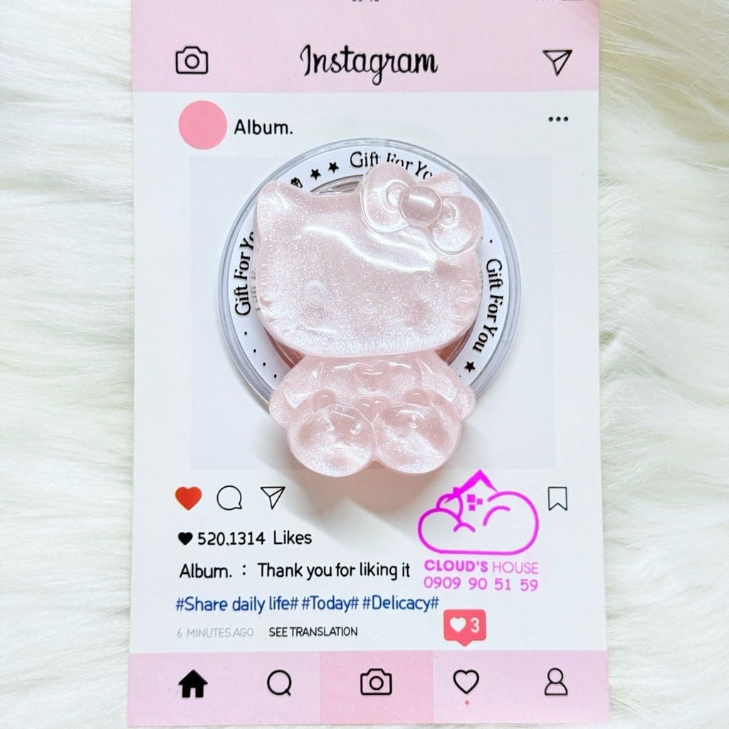 POPSOCKET Magsafe Nam Châm Hít Hello Kitty Kute
