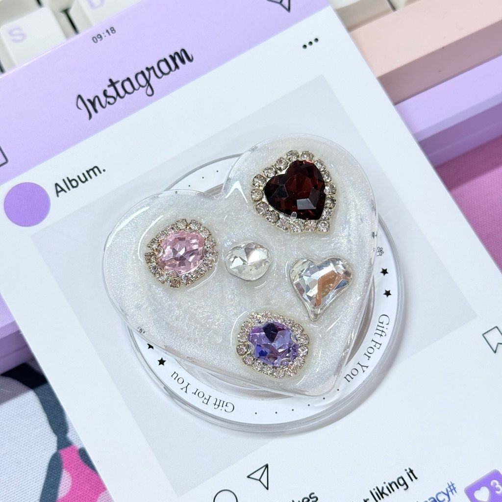 POPSOCKET Magsafe Nam Châm Hít Hình Trái Tim