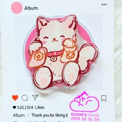 POPSOCKET Magsafe Nam Châm Hít Mẫu Mèo May Mắn Thần Tài TẾT 2026