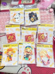 Nam châm Magnet Trang Trí Tủ Lạnh Fridge Magnet - Mèo May Mắn  - Quà lưu niệm Việt Nam