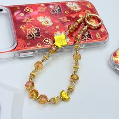 Dây Đeo Điện Thoại Ngắn Charm Đá Tài Lộc Tết 2026