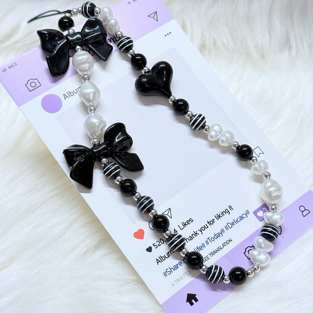 Dây đeo điện thoại ngắn các loại charm Kute (Quảng Châu, Thái Lan)