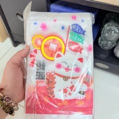 TÚI ZIP MÈO THẦN TÀI TẾT