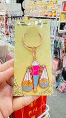 Móc Khoá/ Móc Treo Metal Keychain thuần Việt Trang Trí Quà Lưu Niệm Việt Nam