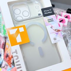 Case Ốp điện thoại iPhone TGVI'S Magsafe Trong Nhám Hologram iPhone 16/Pro/Promax