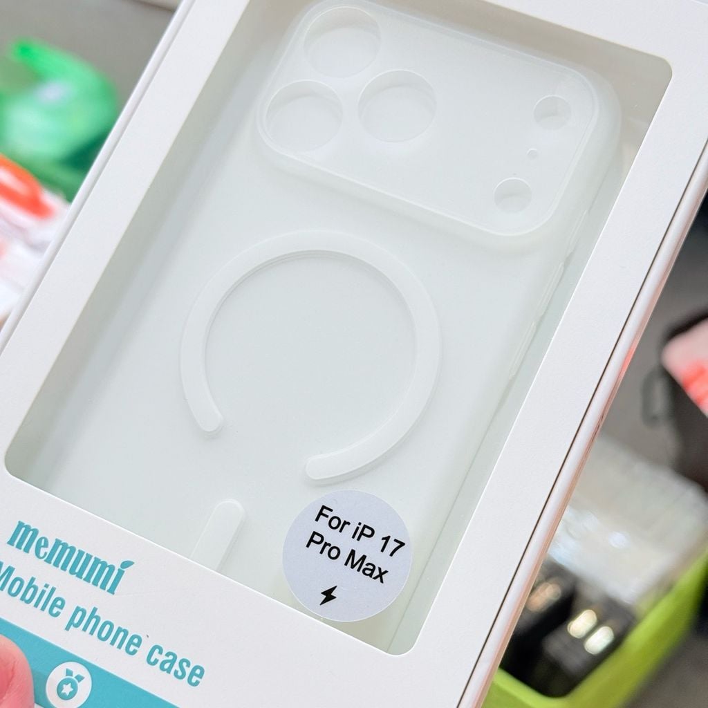 Case Ốp điện thoại iPhone MEMUMI Nhám Mỏng Bảo Vệ Camera CASE Magsafe iPhone 17Promax