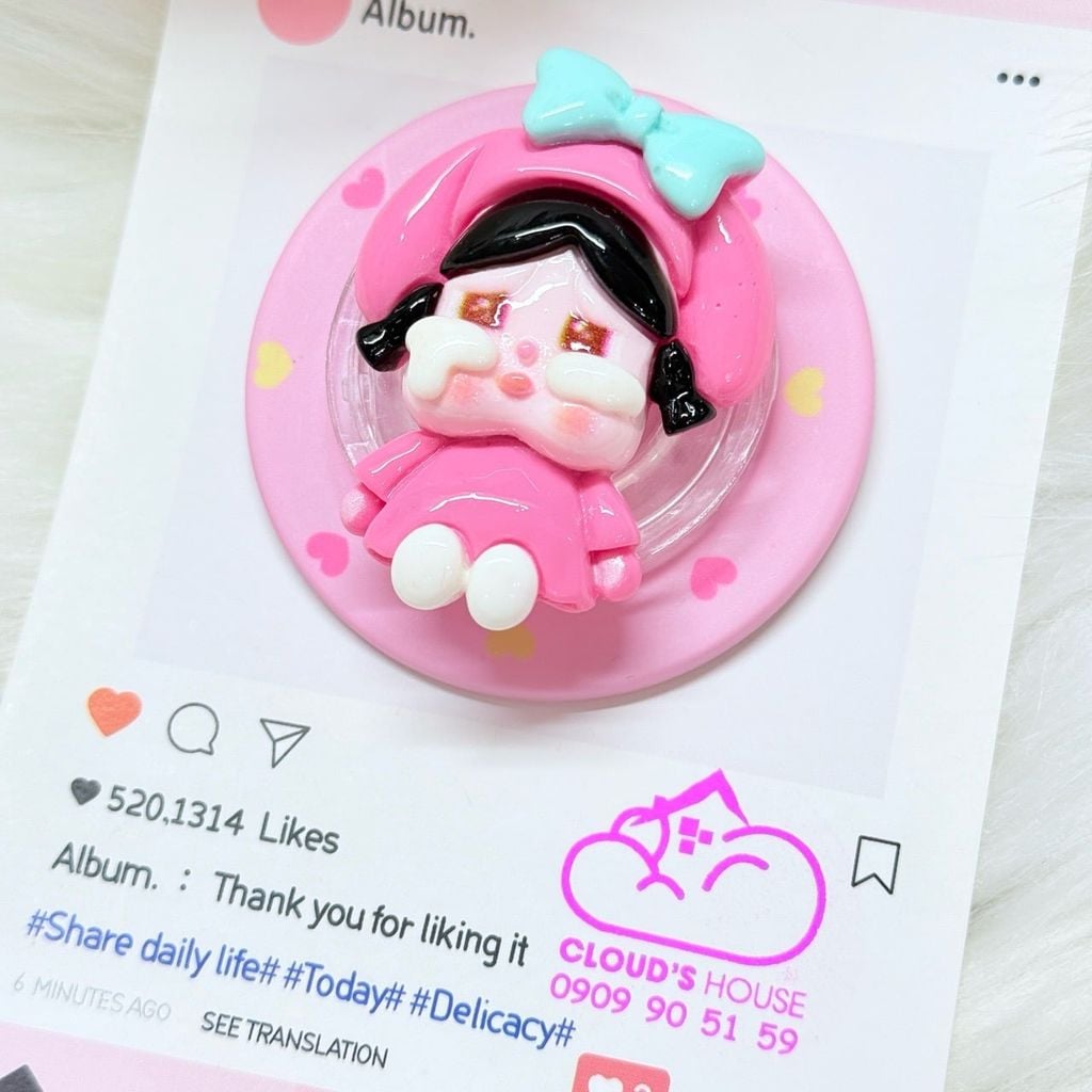 POPSOCKET Magsafe Nam Châm Hít CRY BABY Kute