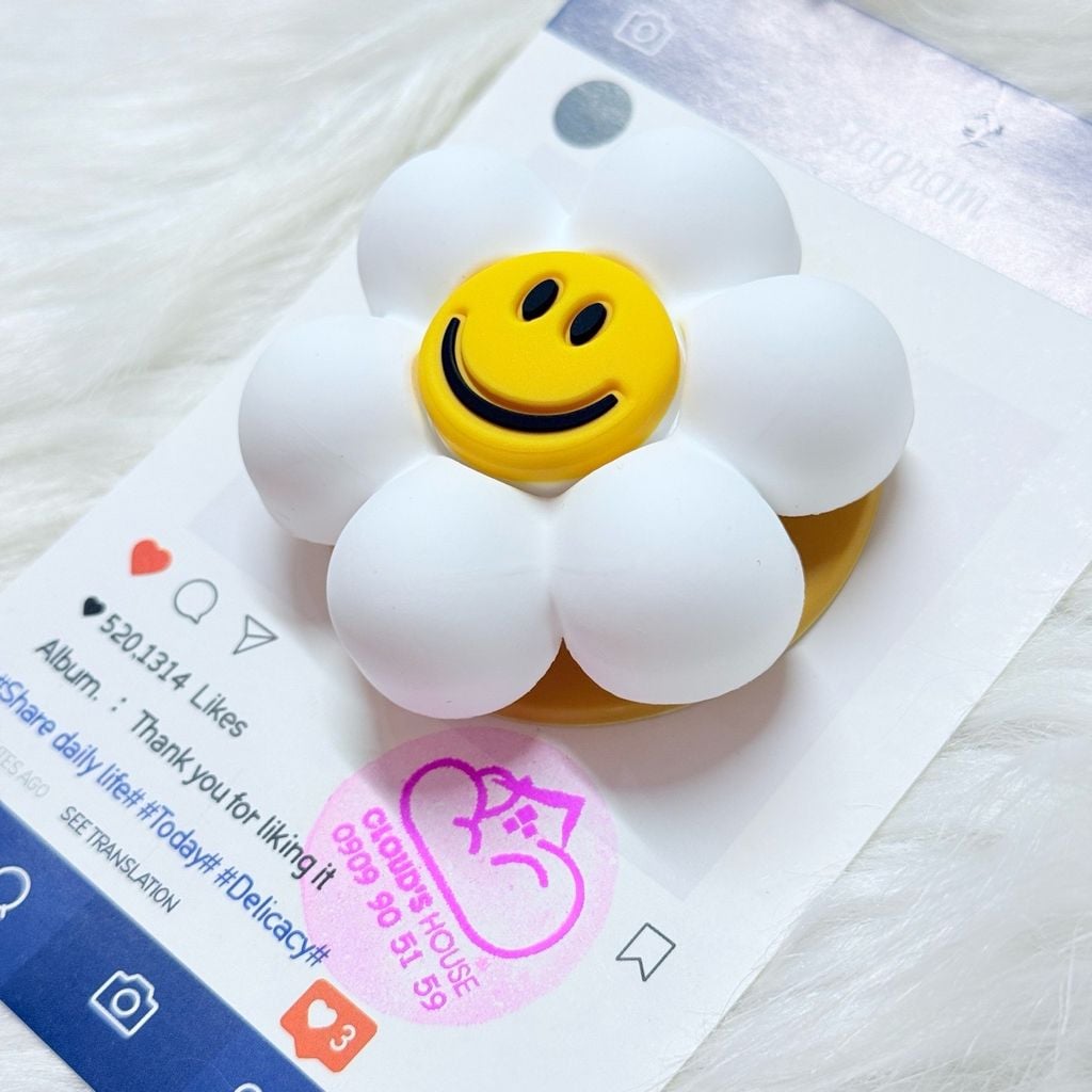 POPSOCKET Magsafe Nam Châm Hít Mẫu BÔNG HOA