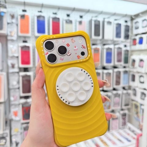 Case Ốp Điện thoại iPhone Casetify Ripple Case VÀNG ĐẬM Magsafe Basic iPhone