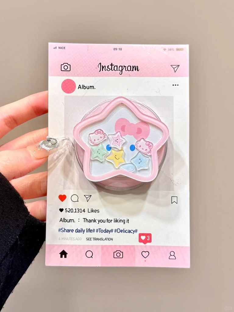 POPSOCKET Magsafe Nam Châm Hít Hello Kitty Kute