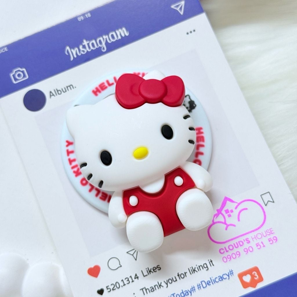 POPSOCKET Magsafe Nam Châm Hít Hello Kitty Kute