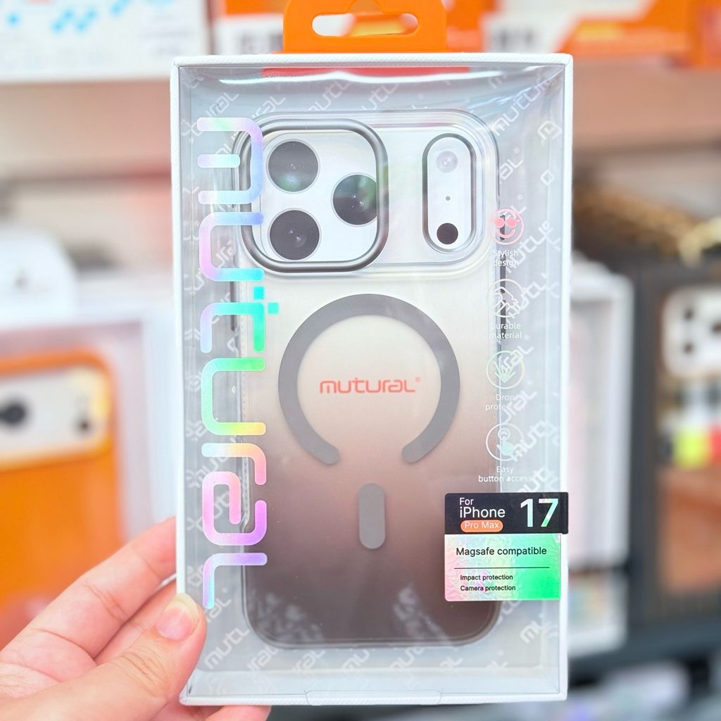 Case Ốp điện thoại iPhone MUTURAL Ombre Magsafe Trong Chống Shock iPhone 17/16/Pro/Promax