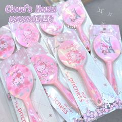 Gương Cầm Tay Trang Điểm Hello Kitty