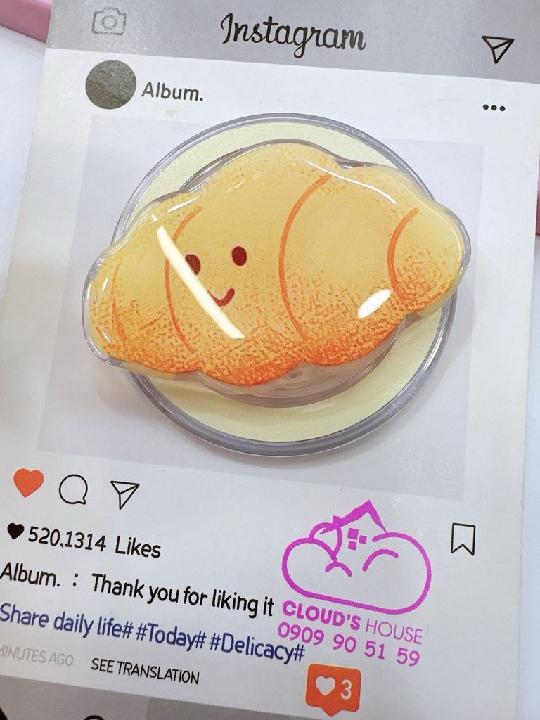 POPSOCKET Magsafe Nam Châm Hít Mẫu Đồ Ăn