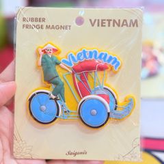 Nam châm Nhựa Dẻo Trang Trí Tủ Lạnh Fridge Magnet - Hình Ảnh Con Người Việt Nam - Món Ăn Việt Nam - Quà lưu niệm Việt Nam