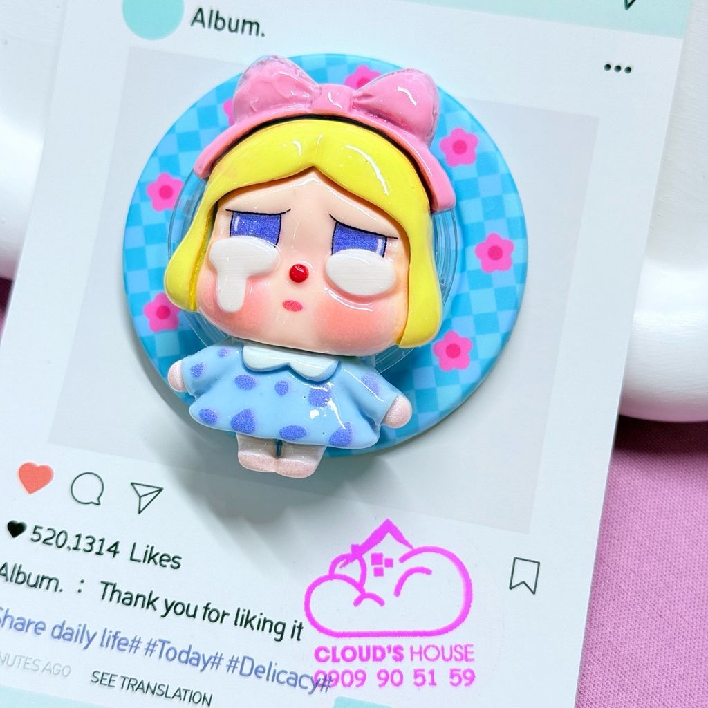 POPSOCKET Magsafe Nam Châm Hít CRY BABY Kute