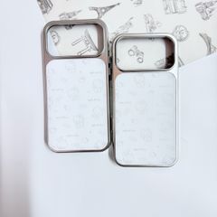 Case Ốp điện thoại iPhone Hello Kitty Trắng hoạ tiết mini iPhone 13/14/15/16/17/Plus/Pro/Promax
