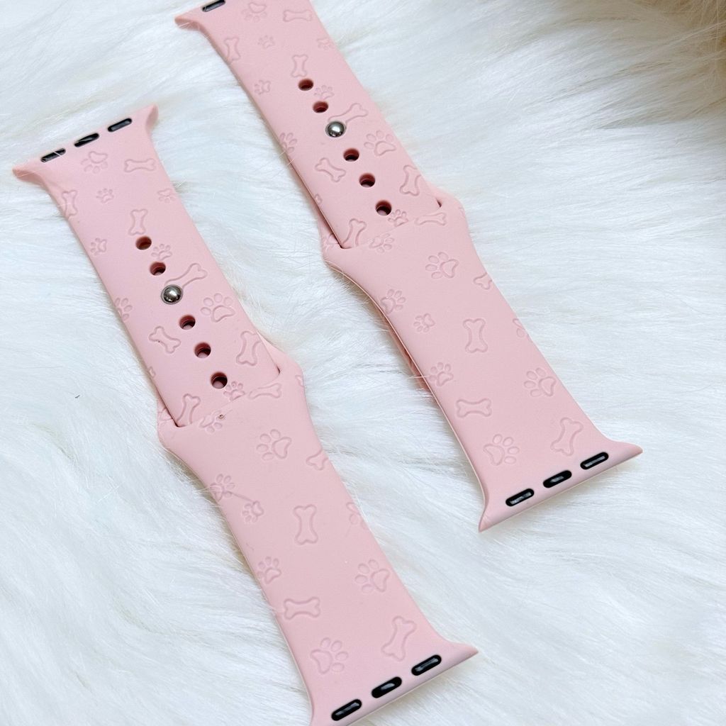 Dây Apple Watch Silicone Họa tiết HELLO KITTY chống bẩn