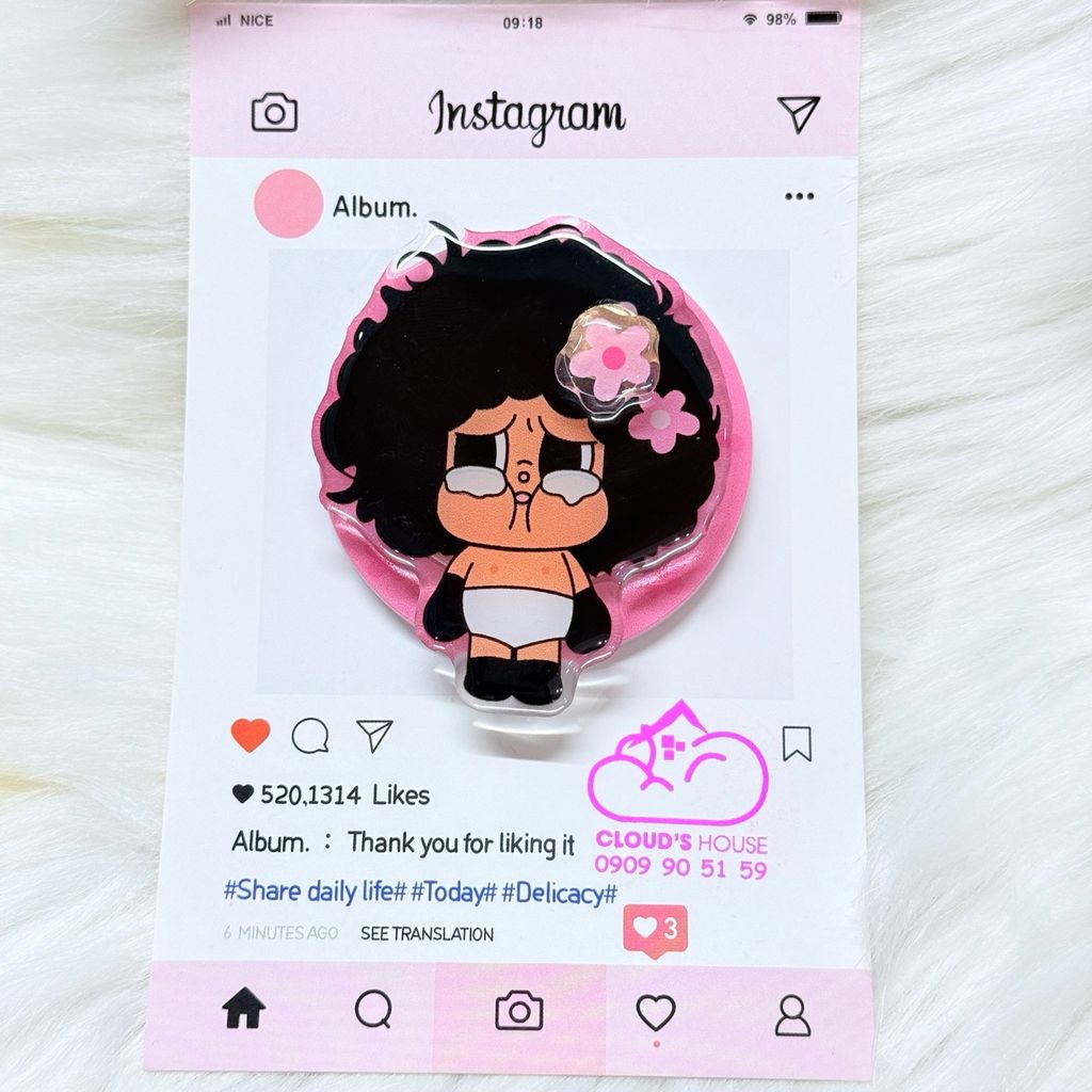 POPSOCKET Magsafe Nam Châm Hít CRY BABY Kute