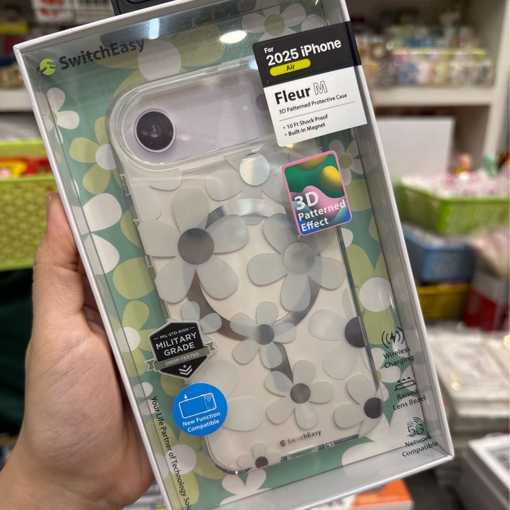 Case Ốp điện thoại iPhone SwitchEasy Magsafe Hoa Trong iPhone 17/16/Pro/Promax