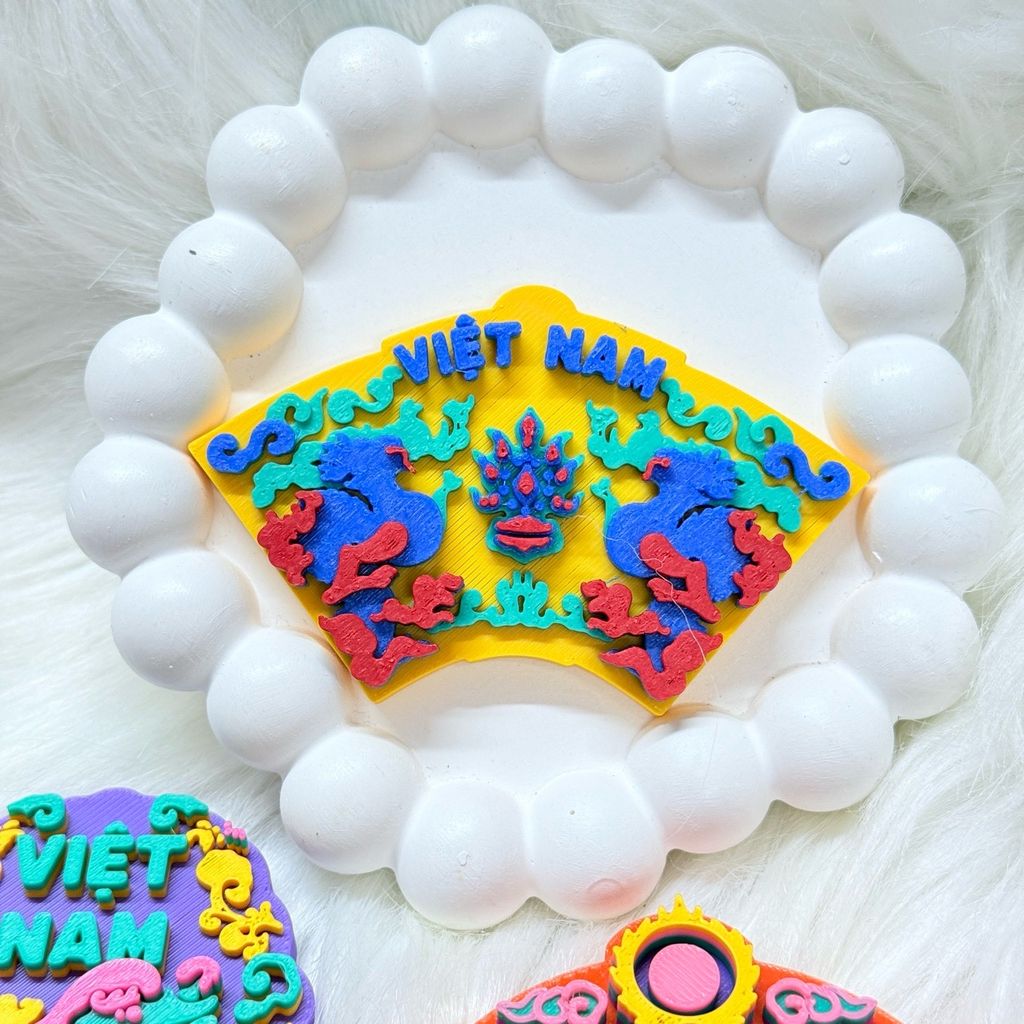 CNHN- Nam Châm Hít/ Dán Tủ Lạnh Quà Lưu Niệm Việt Nam Fridge Magnet - Refrigerator Magnet