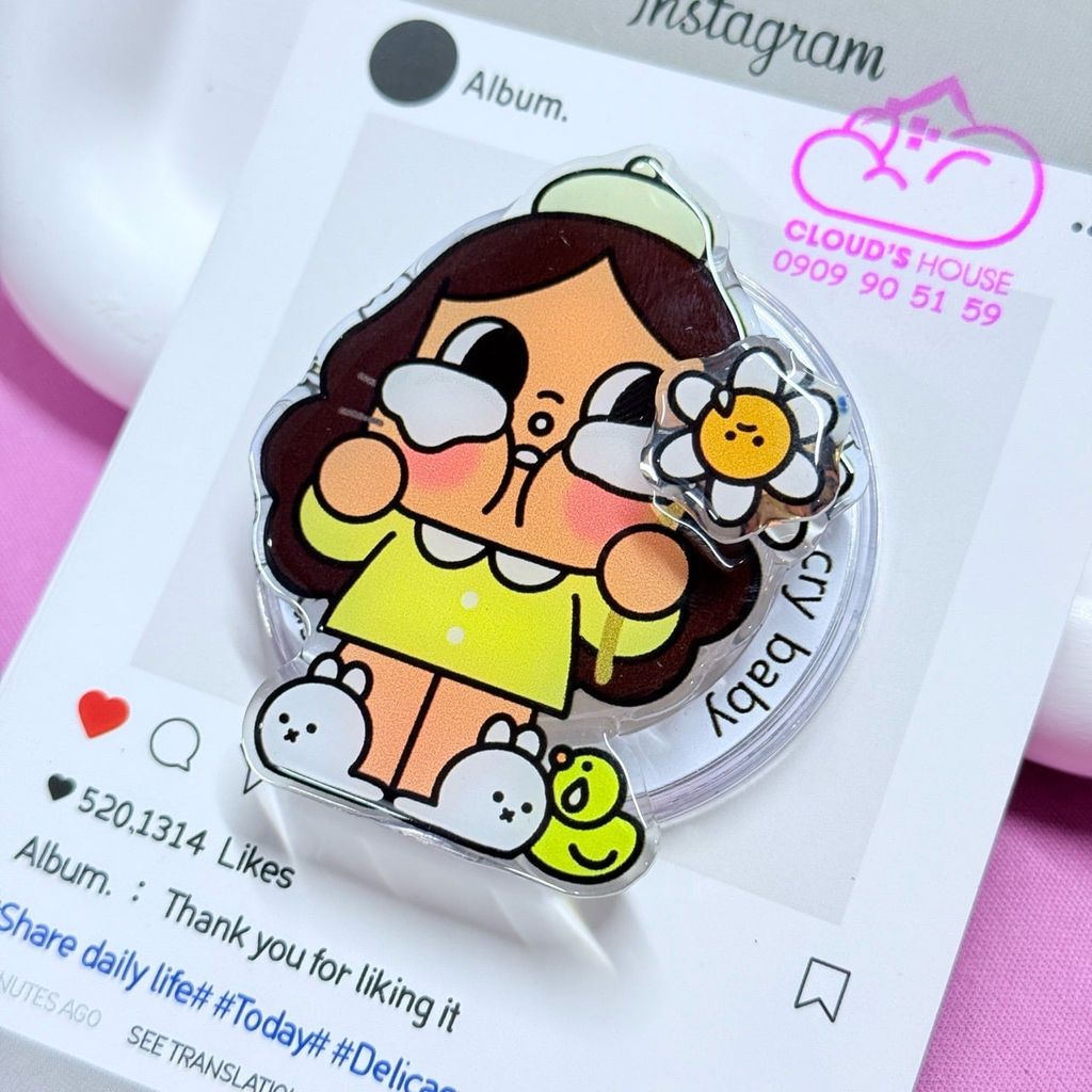 POPSOCKET Magsafe Nam Châm Hít CRY BABY Kute