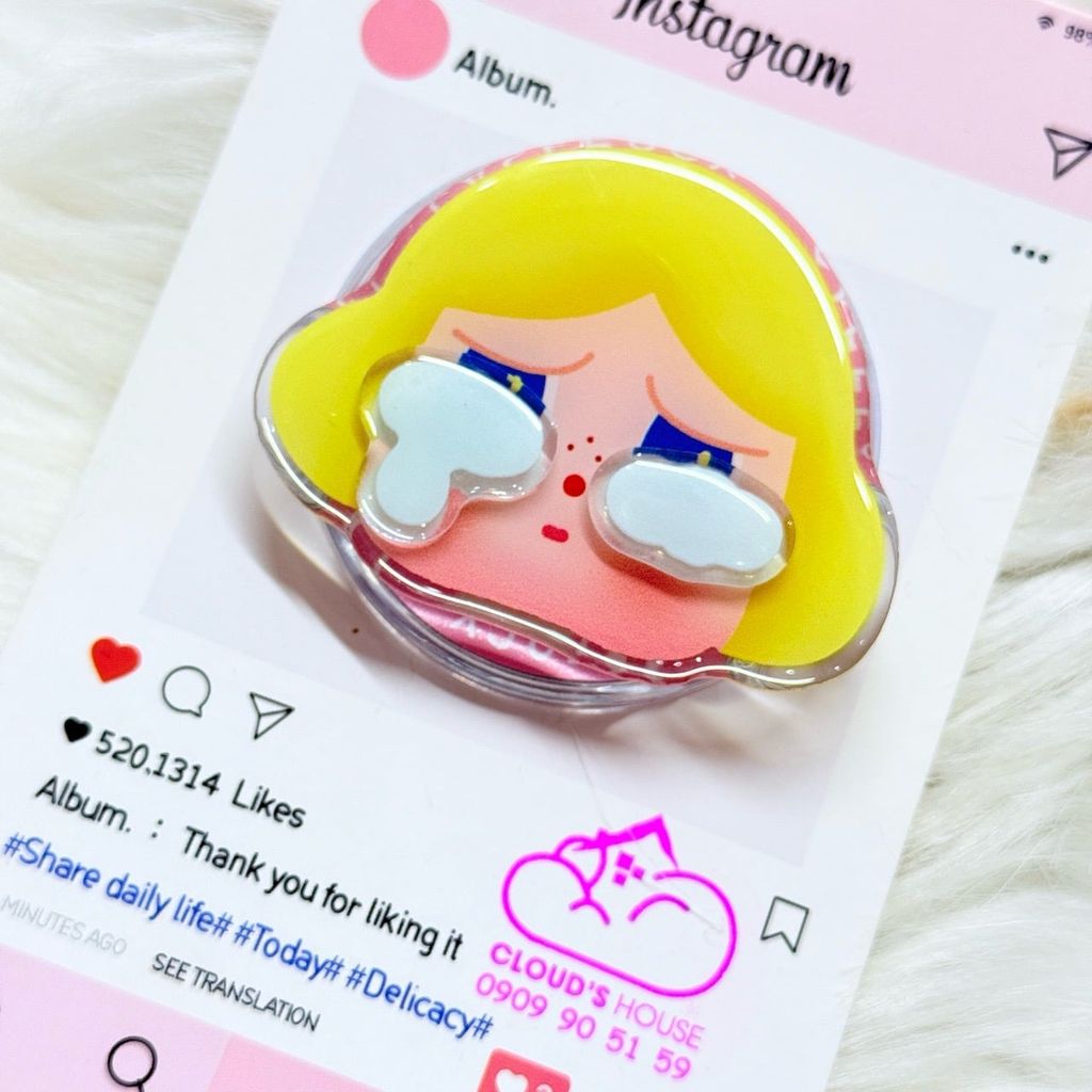 POPSOCKET Magsafe Nam Châm Hít CRY BABY Kute
