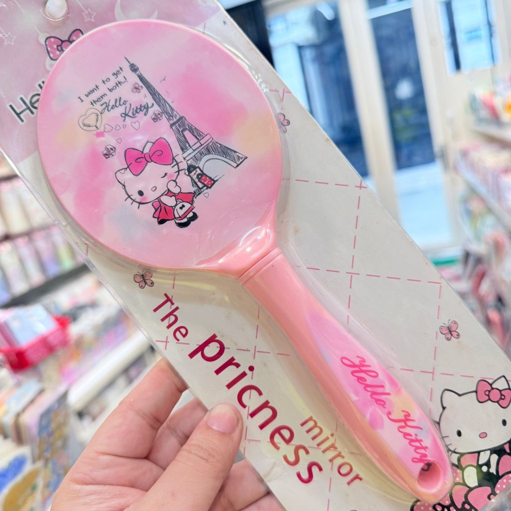 Gương Cầm Tay Trang Điểm Hello Kitty