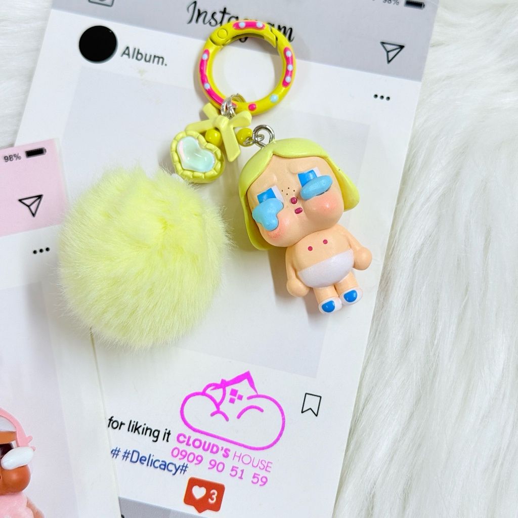 Móc Treo/ Móc Khóa CRY BABY Siêu kute new