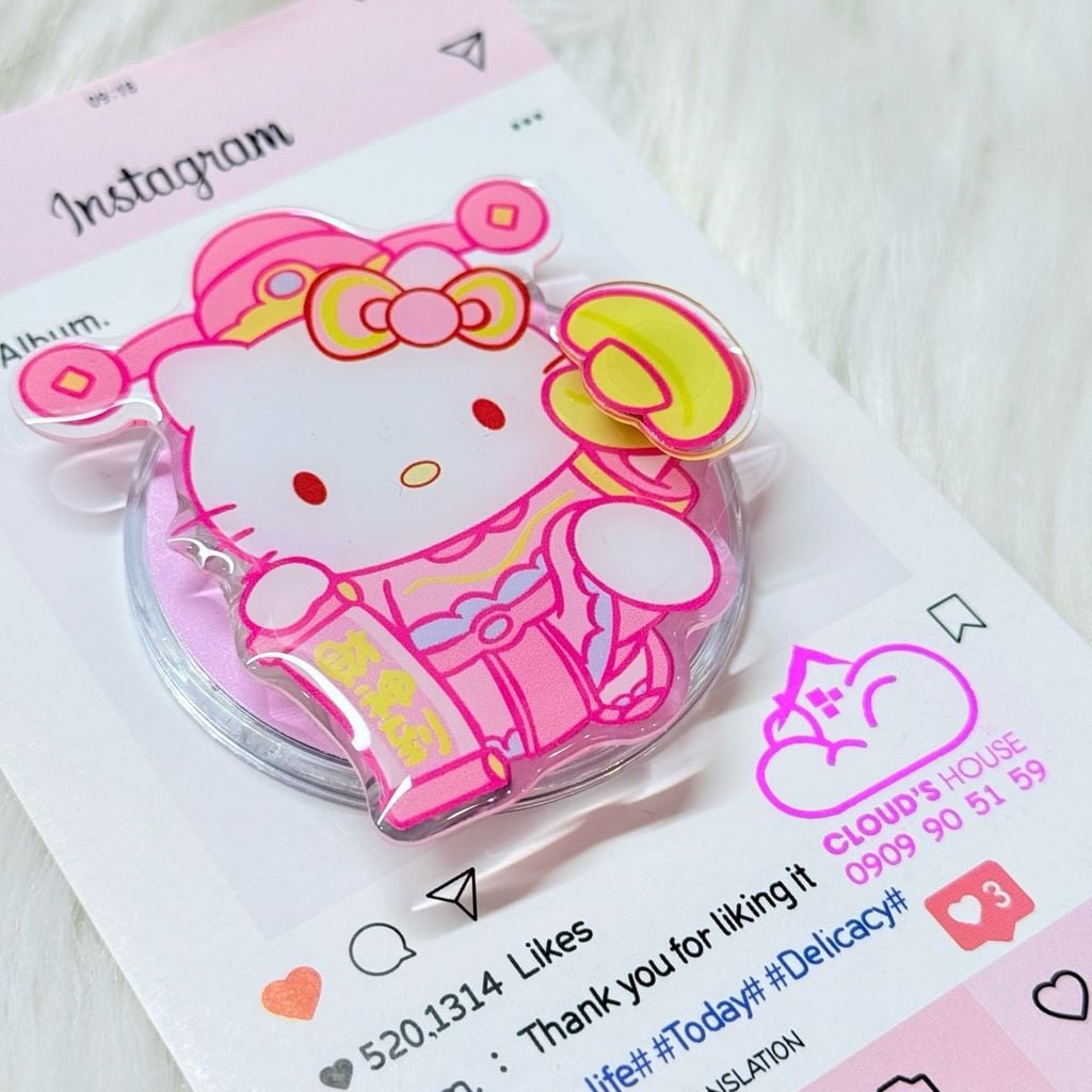 POPSOCKET Magsafe Nam Châm Hít Hello Kitty Kute