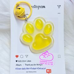 Móc treo điện thoại mini cute dễ thương - MẪU CHÂN MÈO