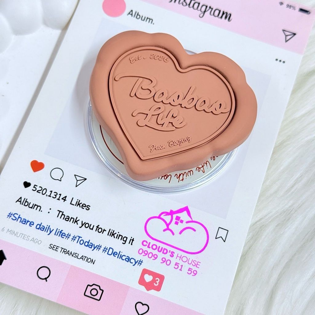 POPSOCKET Magsafe Nam Châm Hít CaseTify R.e.p 1:1 - Trái Tim Baobao Life
