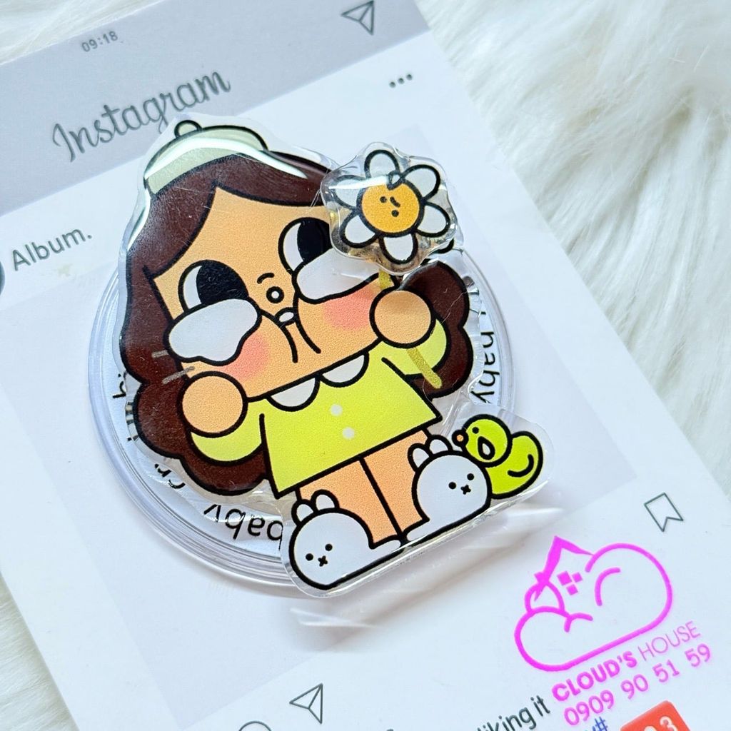 POPSOCKET Magsafe Nam Châm Hít CRY BABY Kute
