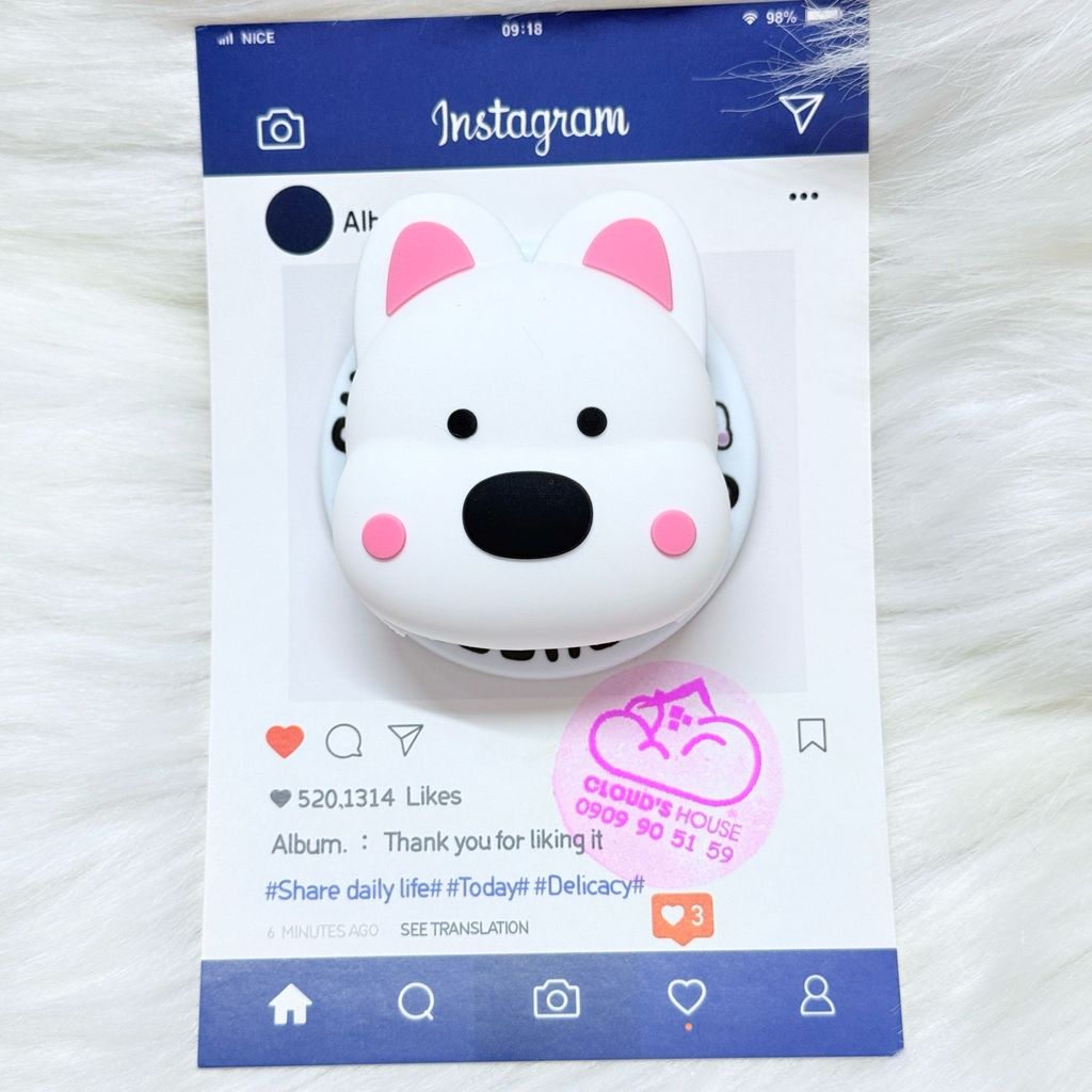 POPSOCKET Magsafe Nam Châm Hít CHÓ - MÈO Kute