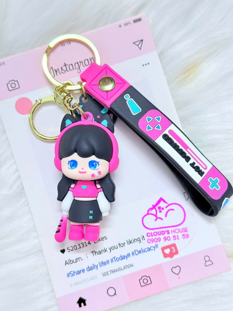 Móc Khóa Các Cô Gái Phép Thuật