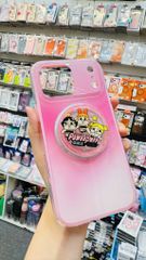 Case Ốp điện thoại iPhone Ombre Hồng Trắng Có Nút Control Magsafe iPhone 13/14/15/16/17Pro/Promax