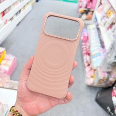 Case Ốp Điện thoại iPhone Casetify Ripple Case Nâu Nude - OAT Magsafe Basic iPhone 17/16/15Pro/Promax